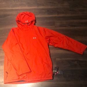 Waterproof & Windproof Orange Under Armour Jacket